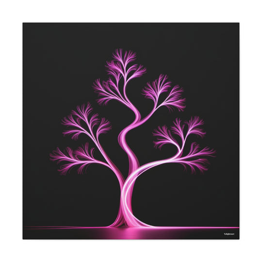 Electric Nature Canvas Wall Art