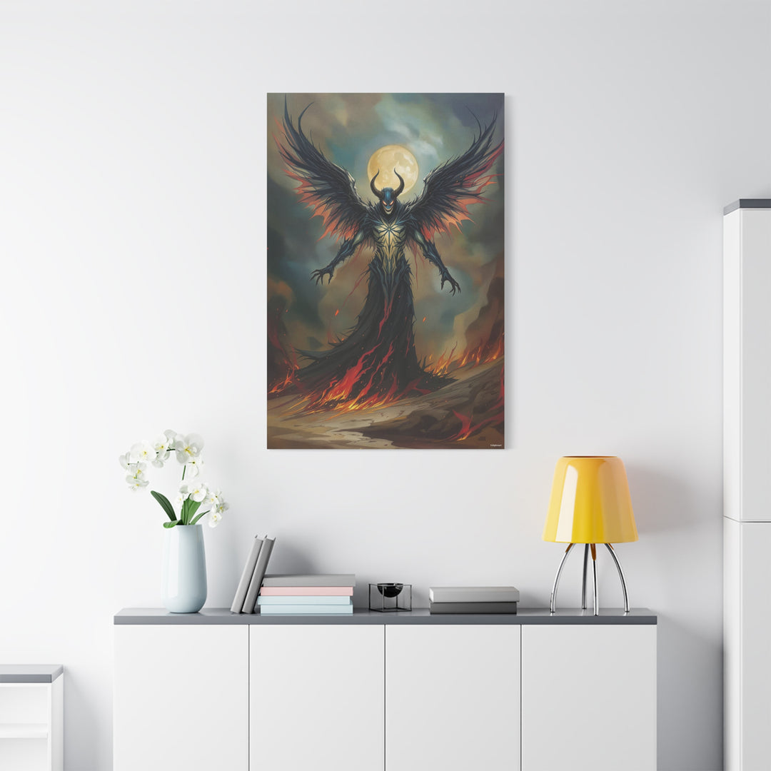 Demon Wings Canvas Wall Art