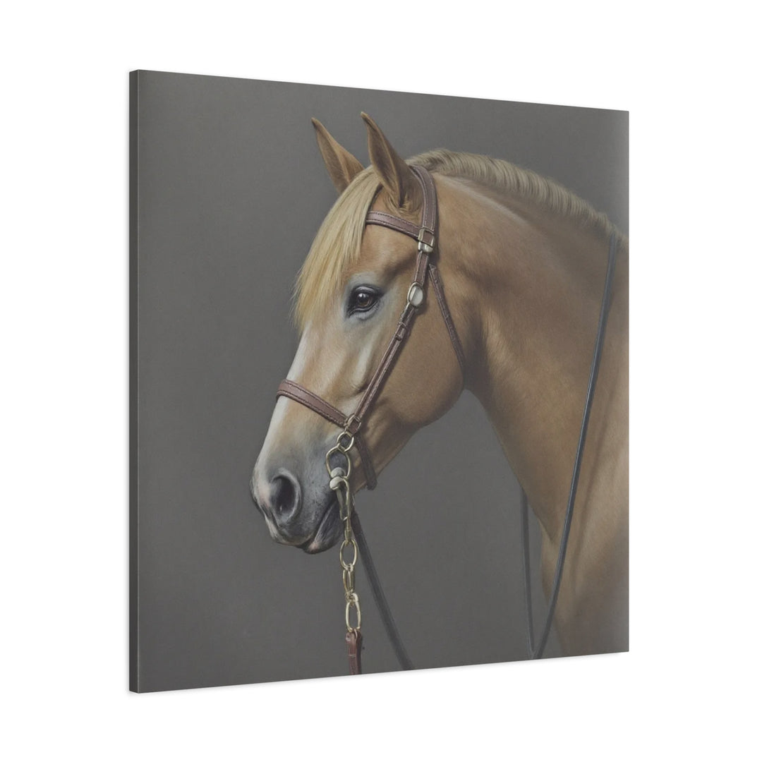 Bridled Beauty Canvas Wall Art