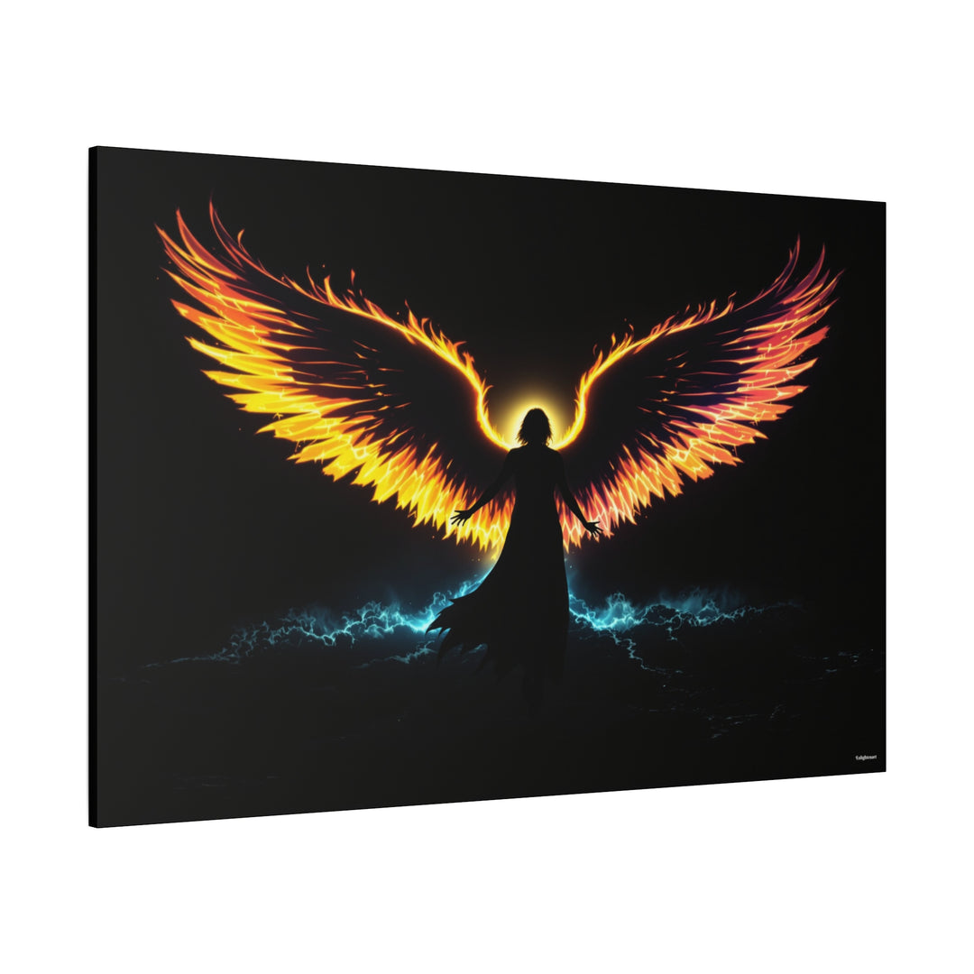 Fiery Angel Wings