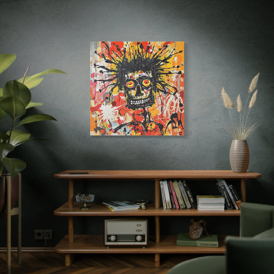 Bold Skull Canvas Art