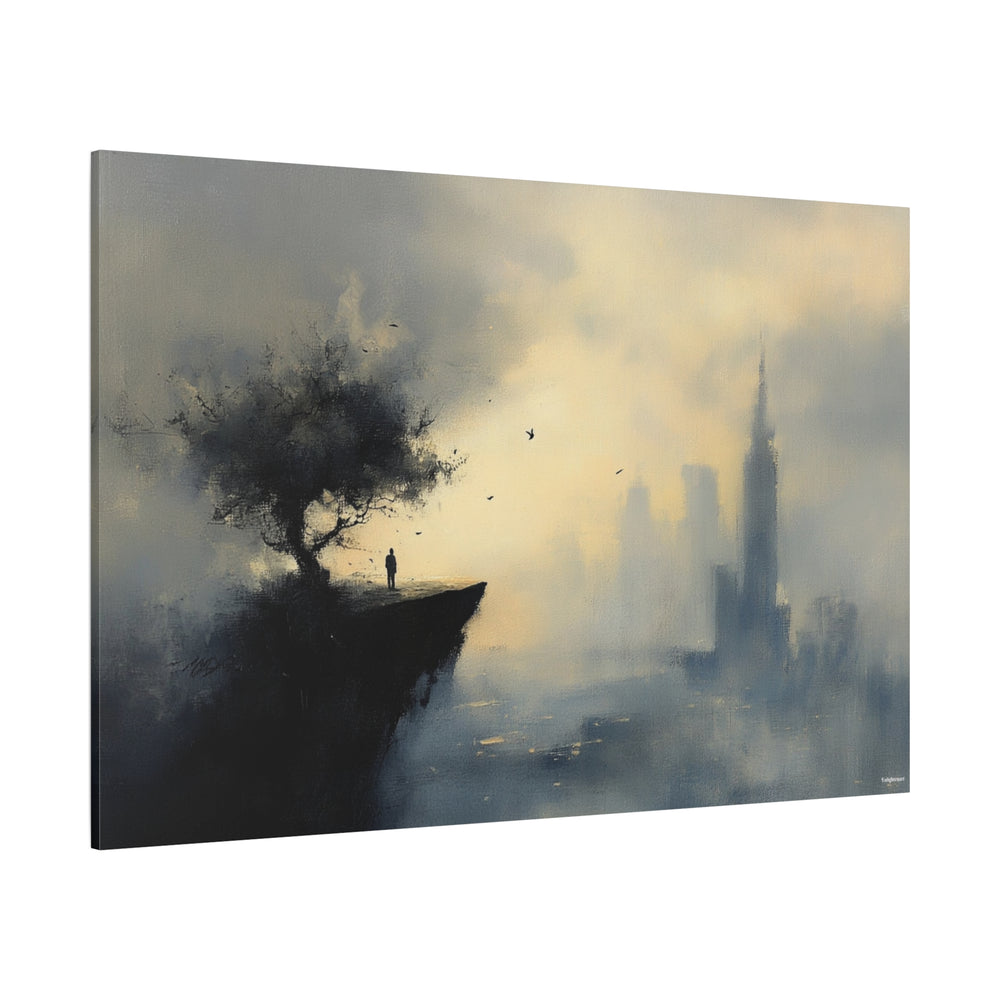 Edge of Solitude Canvas Art