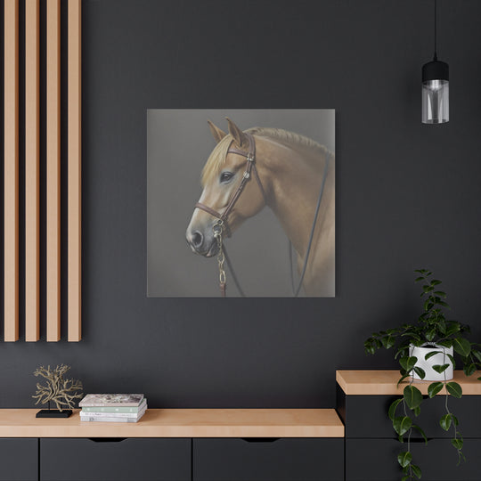Bridled Beauty Canvas Wall Art