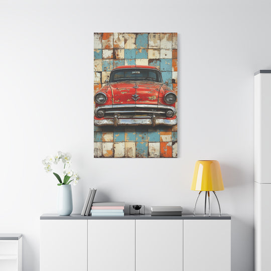 Decayed Elegance Canvas Art