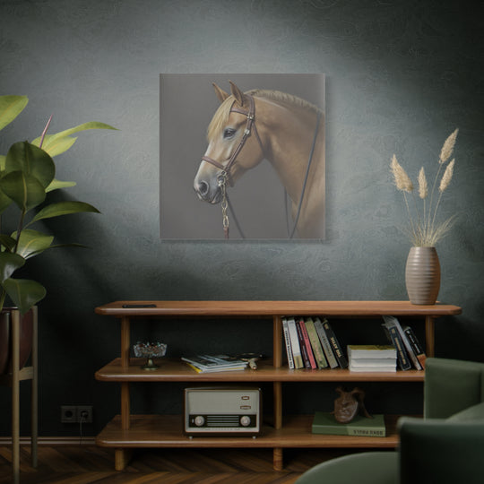 Bridled Beauty Canvas Wall Art