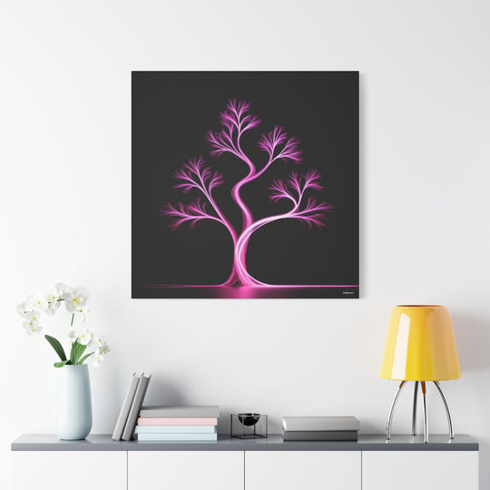 Electric Nature Canvas Wall Art